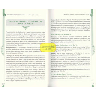 Tadabbur of the Righteous: Reflection on the Verses of the Noble Quran