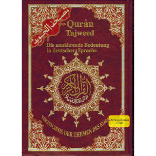 Tajweed Quran In German Translation (Arabic To German Translation)