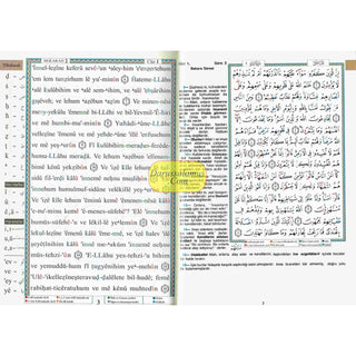 Tajweed Quran In Turkish Translation And Transliteration (Arabic To Turkish Translation And Transliteration)