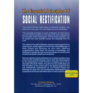 The Essential Principles of Social Rectification By Shaykh Abdul Azeez Ibn Baaz