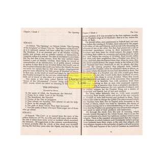 The Glorious Quran The Arabic Text with a Translation in English