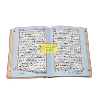 The Holy Quran – Color Coded Tajweed Rules (Ref 123CC) Flexi Leather cover