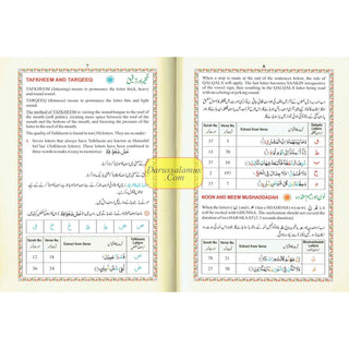 The Holy Quran with English Translation and Transliteration (Persian-Hindi-Urdu Script) with Rehal Box