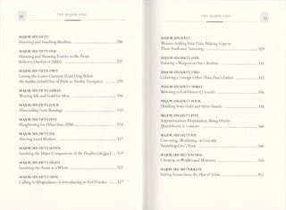 The Major Sins By Imam al-Dhahabi