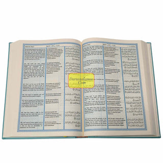 The Noble Quran: Transliteration in Roman Script with Arabic Text and English (Rainbow Colors) King Fahad Style