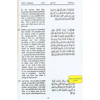 The Quran (Arabic Text With Corresponding English Meaning)