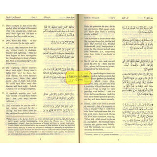 The Quran (Arabic Text with Corresponding English Meaning) 6.5  X 4.6 INCH