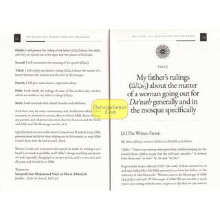 The Ruling on A Woman Going Out For Dawah