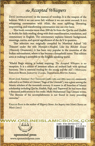 The Accepted Whispers - Munajat-e-Maqbul By Mawlana Ashraf Ali Thanwi