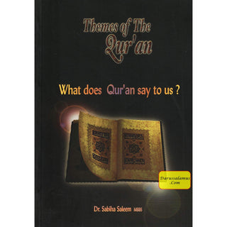 Themes of the Quran What does Quran Say to Us? By Dr. Sabiha Saleem