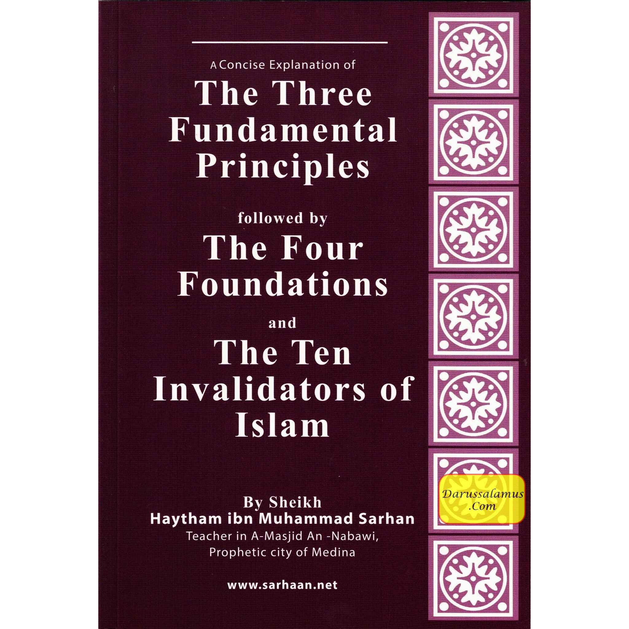3 Principles A Concise Explanation Of The Three Fundamental Principle – DARUSSALAM US