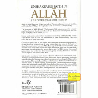 Unshakeable Faith in Allah and the Promise Of Ease After Hardship
ISBN: 9781904336860