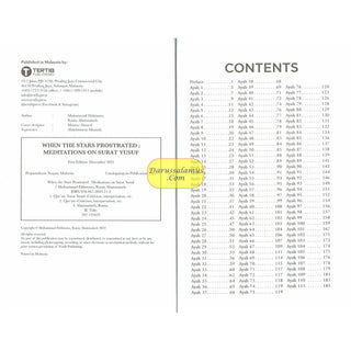 When the stars Prostrated Meditations On Surat Yusuf By Mohammad Elshinawy