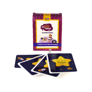 Lets Learn 99 Names of Allah - Flashcards