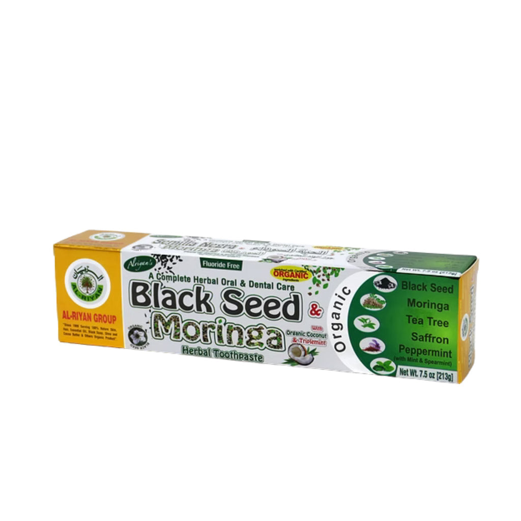 Black Seed & Moringa Herbal Toothpaste – DARUSSALAM US