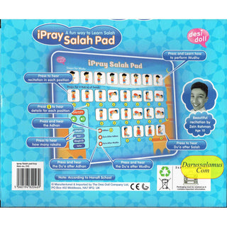 ipray Salah Pad For Boy ( A Fun Way To Learn Salah ) By Desi Doll Company