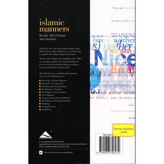 Islamic Manners By Shaykh Abdul Fattah Abu Ghudda