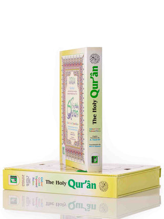 The Holy Quran with English Translation and Transliteration (Persian-Hindi-Urdu Script) with Rehal Box