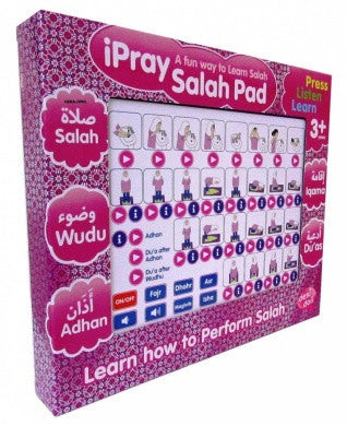 ipray Salah Pad For Girl ( A Fun Way To Learn Salah ) By Desi Doll Company