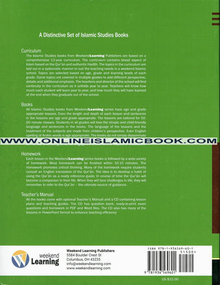 Islamic Studies Level 4 ( Weekend Learning Series) Revised and Enlarge Edition By Mansur Ahmad and Husain A. Nuri