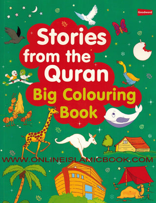 Stories From The Quran: Big Coloring Book By Saniyasnain Khan