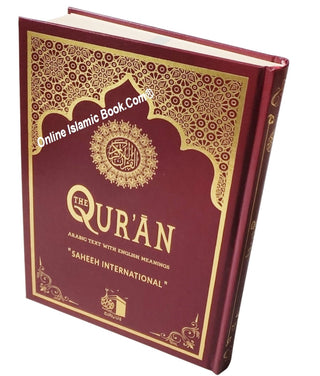 The Qur’an: Arabic Text with English Meanings (Saheeh International)