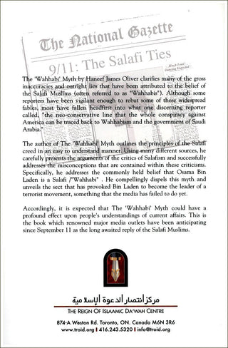 The Wahhabi Myth Dispelling Prevalent Fallacies And the Fictitious Link with Bin Laden By Haneef James Oliver